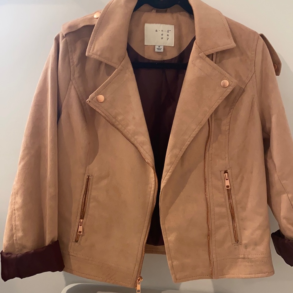 A New Day statement light-pink jacket with Mauve detailing M